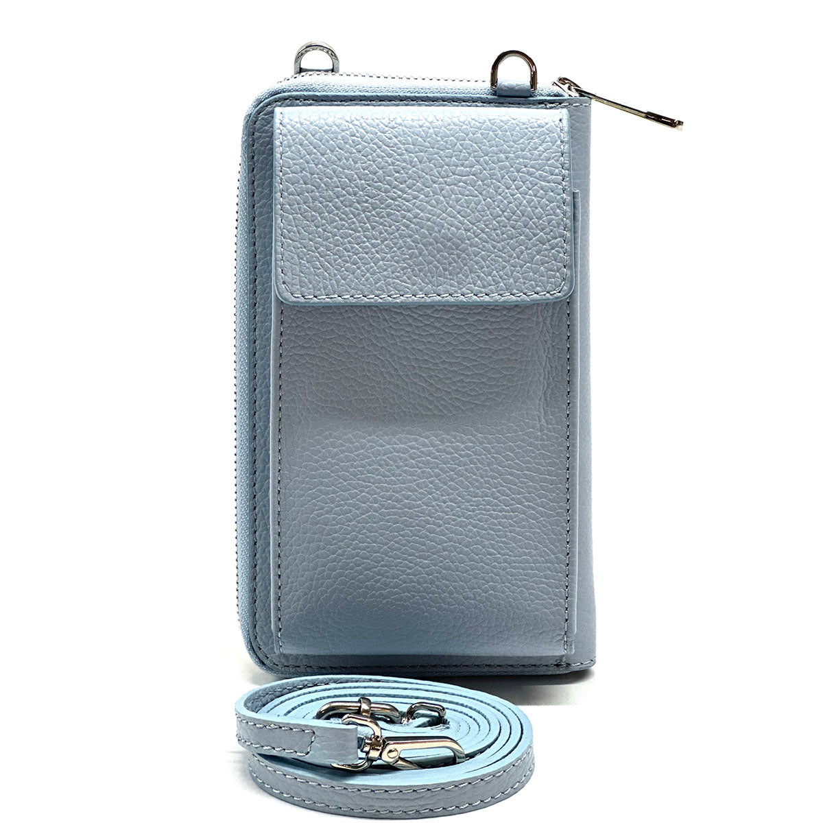 Ava Italian Leather Phone Bag & Wallet