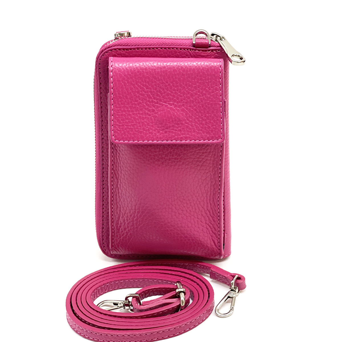 Ava Italian Leather Phone Bag & Wallet