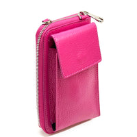 Ava Italian Leather Phone Bag & Wallet