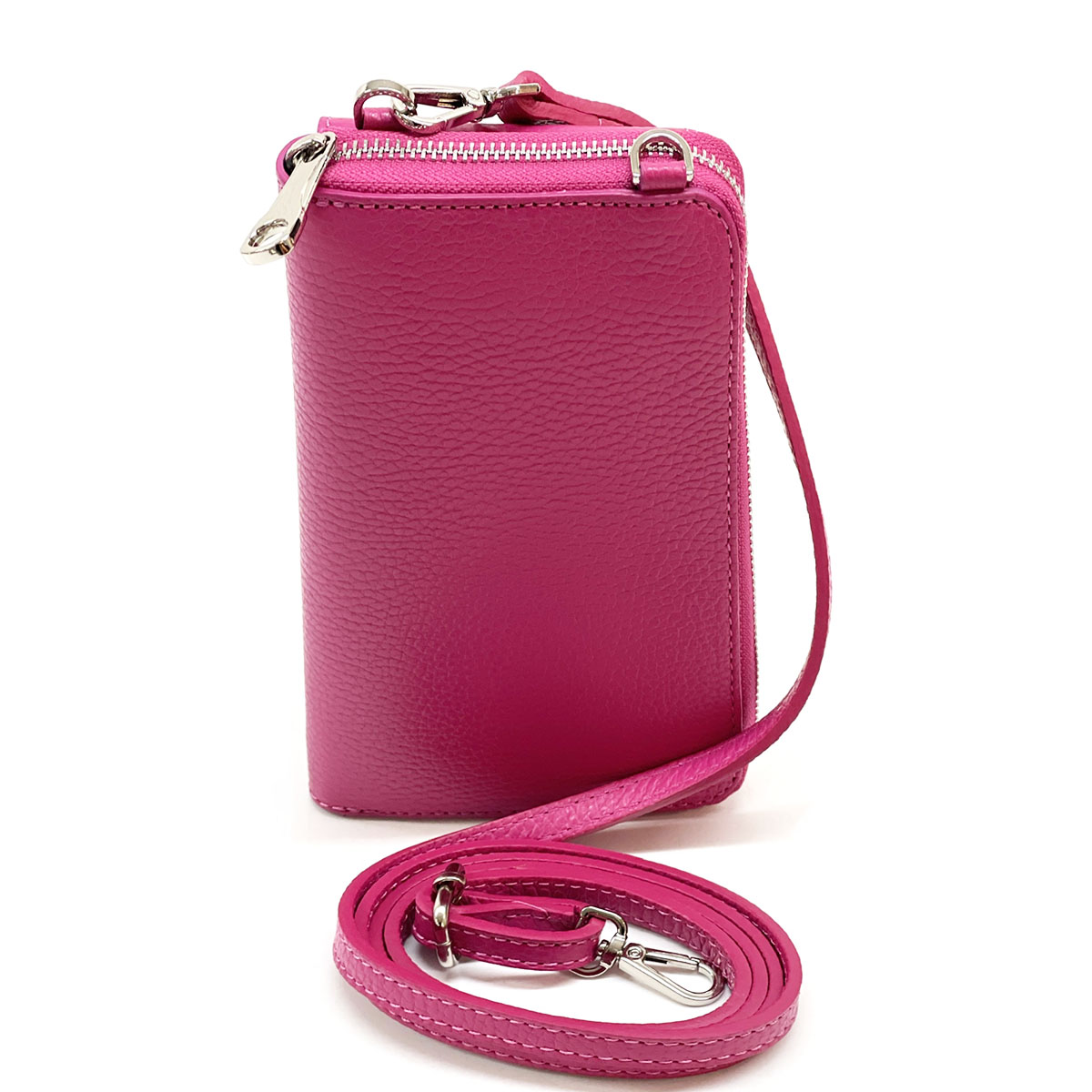 Ava Italian Leather Phone Bag & Wallet