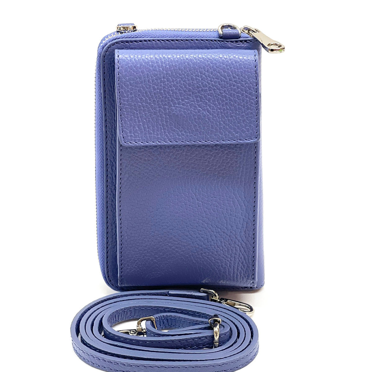 Ava Italian Leather Phone Bag & Wallet