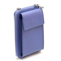 Ava Italian Leather Phone Bag & Wallet