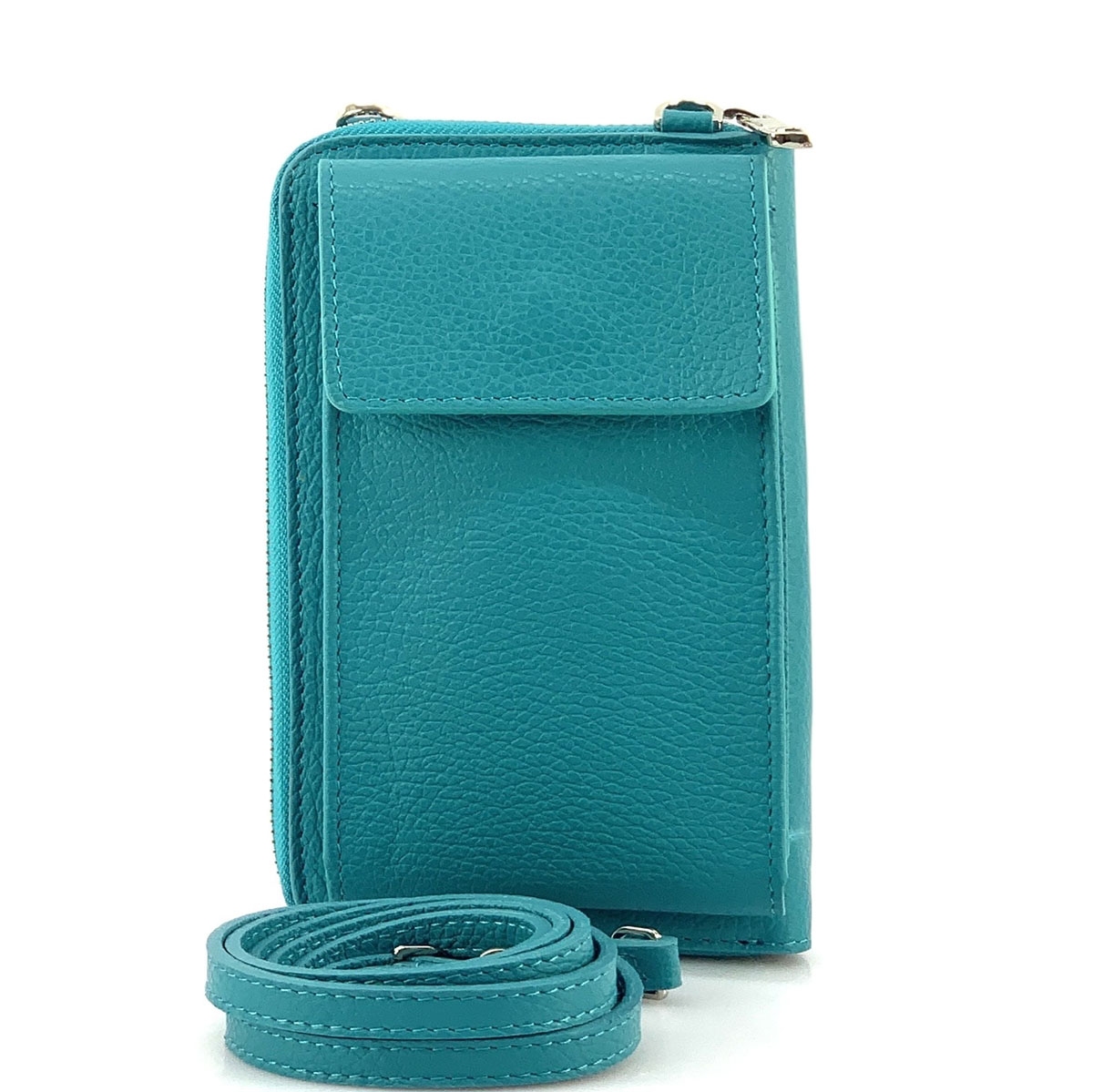 Ava Italian Leather Phone Bag & Wallet