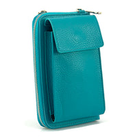 Ava Italian Leather Phone Bag & Wallet