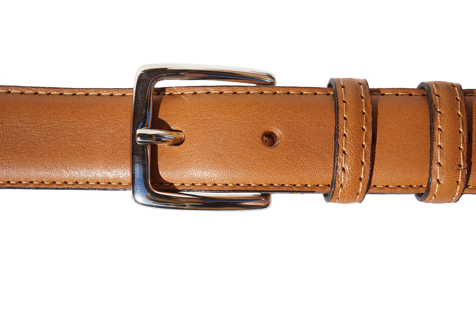 Fortis Slim 3CM Italian Full-Grain Leather Belt