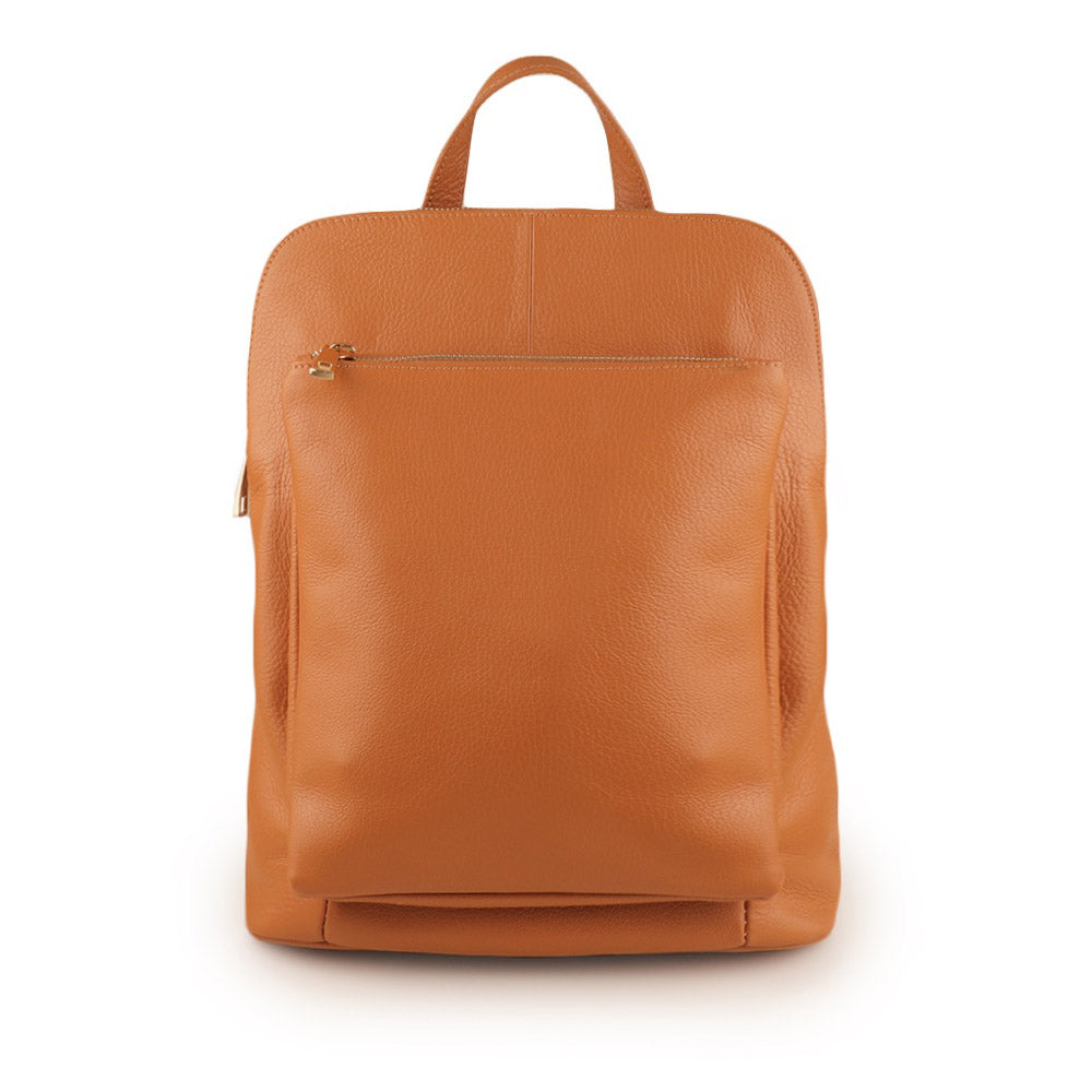 Small Leather Backpack Italian Crafted | Ghita - Leather Italiano