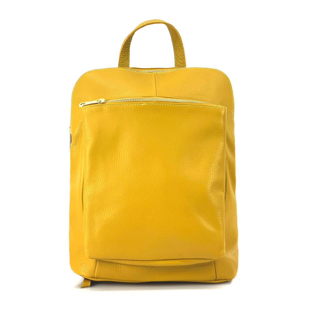 Ghita Italian Leather Backpack – Handmade Elegance with Spacious Practicality