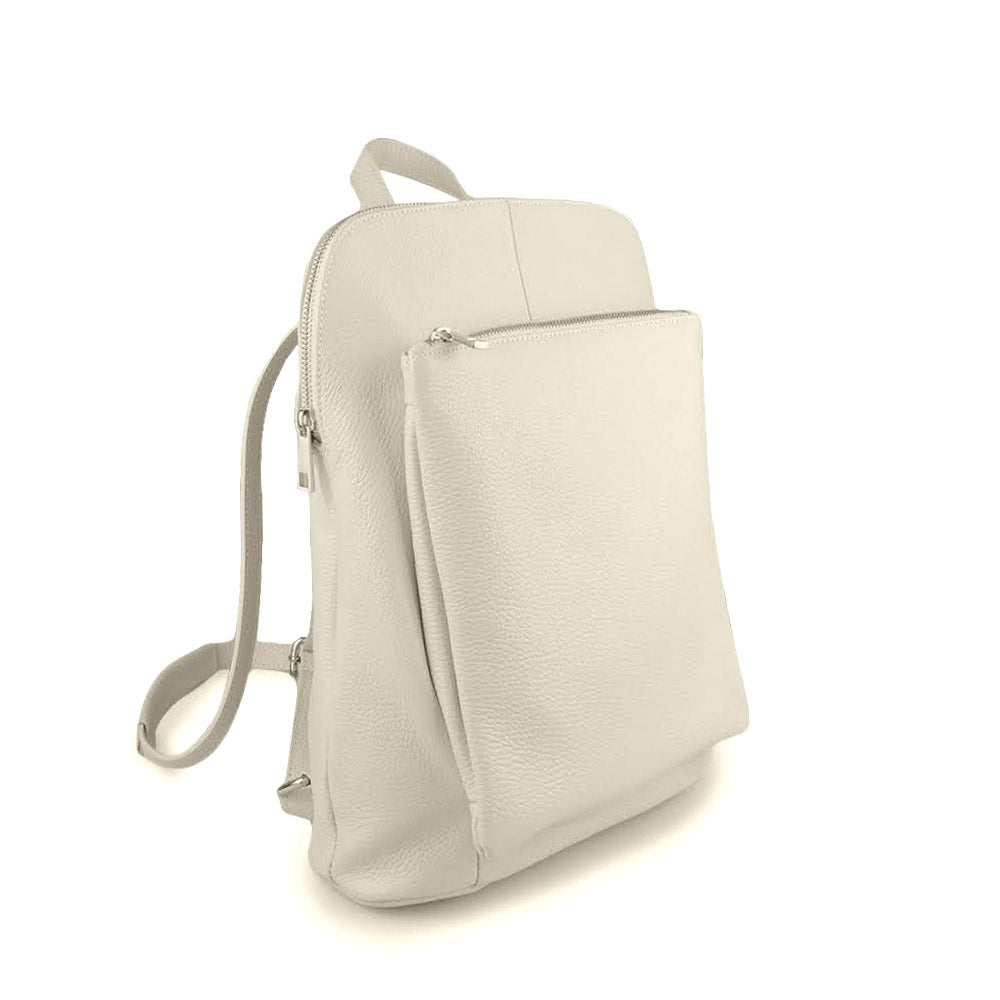 Small Leather Backpack Italian Crafted | Ghita - Leather Italiano