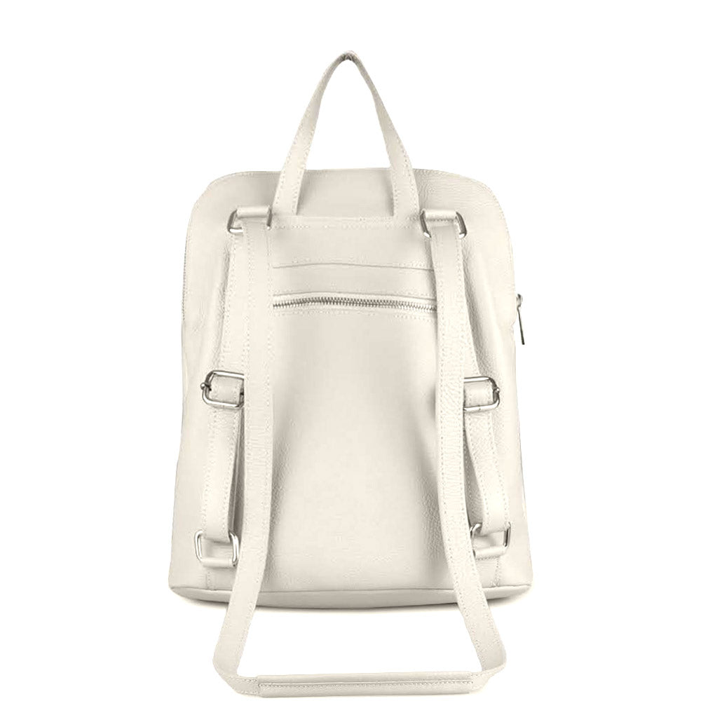 Small Leather Backpack Italian Crafted | Ghita - Leather Italiano