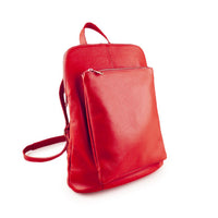 Small Leather Backpack Italian Crafted | Ghita - Leather Italiano