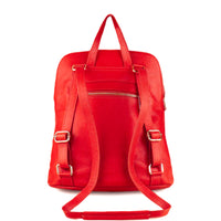 Small Leather Backpack Italian Crafted | Ghita - Leather Italiano