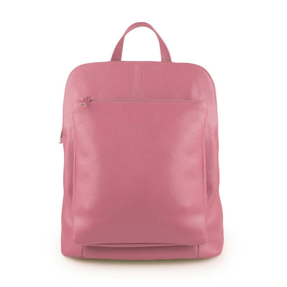 Ghita Italian Leather Backpack – Handmade Elegance with Spacious Practicality