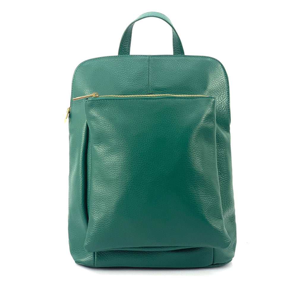 Small Leather Backpack Italian Crafted | Ghita - Leather Italiano