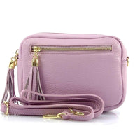 Solea Italian Leather Tassel Clutch & Crossbody Bag