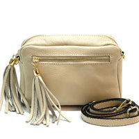 Solea Italian Leather Tassel Clutch & Crossbody Bag