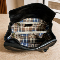 Tosca Hand-Dyed Italian Leather Baguette Bag