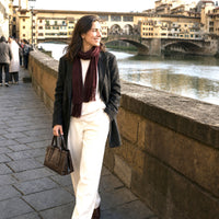 Diletta Compact Italian Leather Satchel Bag