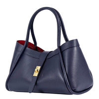 Ottilia Grande Cow Leather Shoulder Bag - Leather Italiano