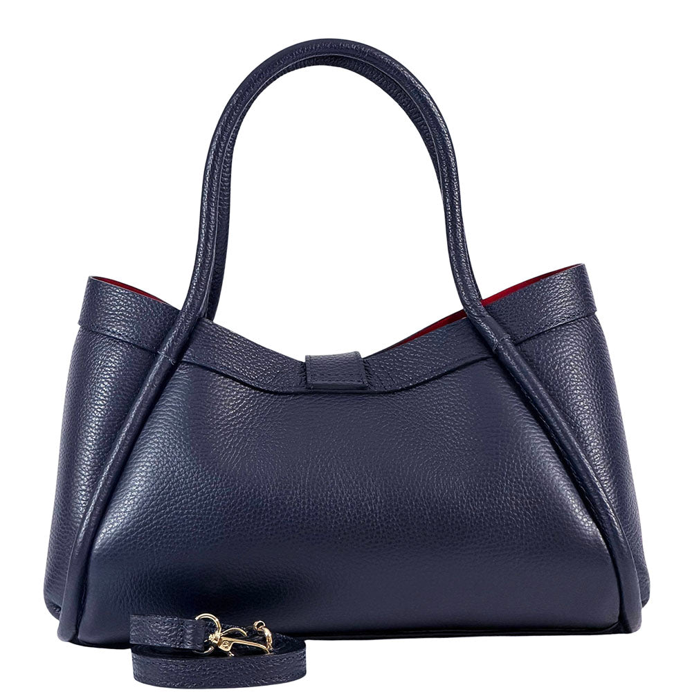 Ottilia Grande Cow Leather Shoulder Bag - Leather Italiano