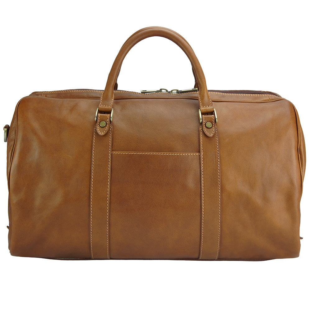 Gosto Italian Leather Travel Bag