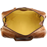 Gosto Italian Leather Travel Bag