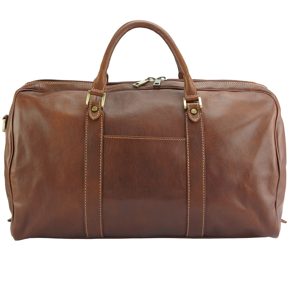 Gosto Italian Leather Travel Bag