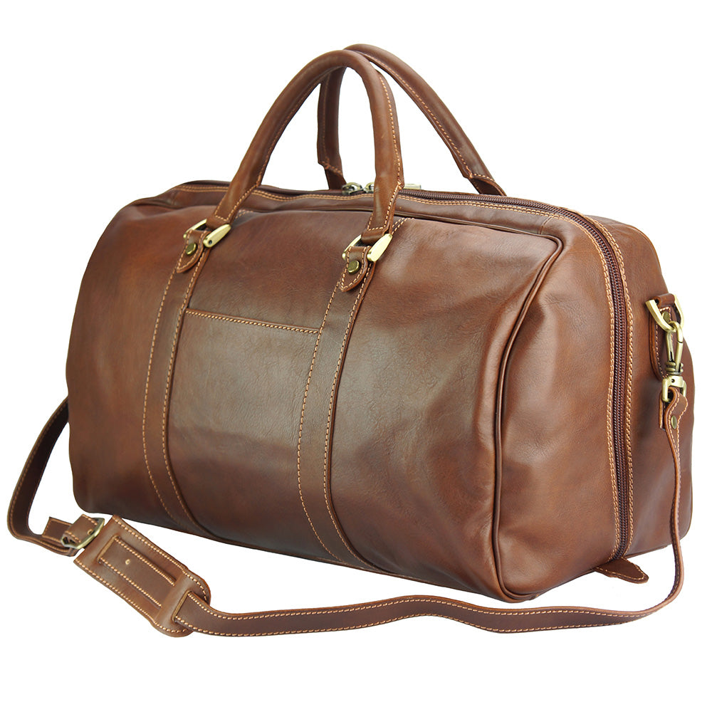 Gosto Italian Leather Travel Bag