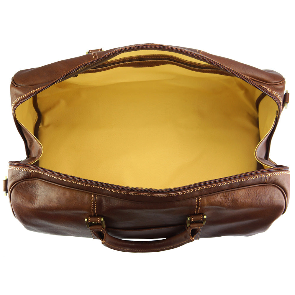 Gosto Italian Leather Travel Bag