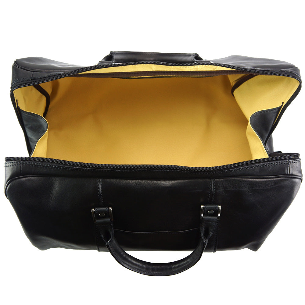 Gosto Italian Leather Travel Bag