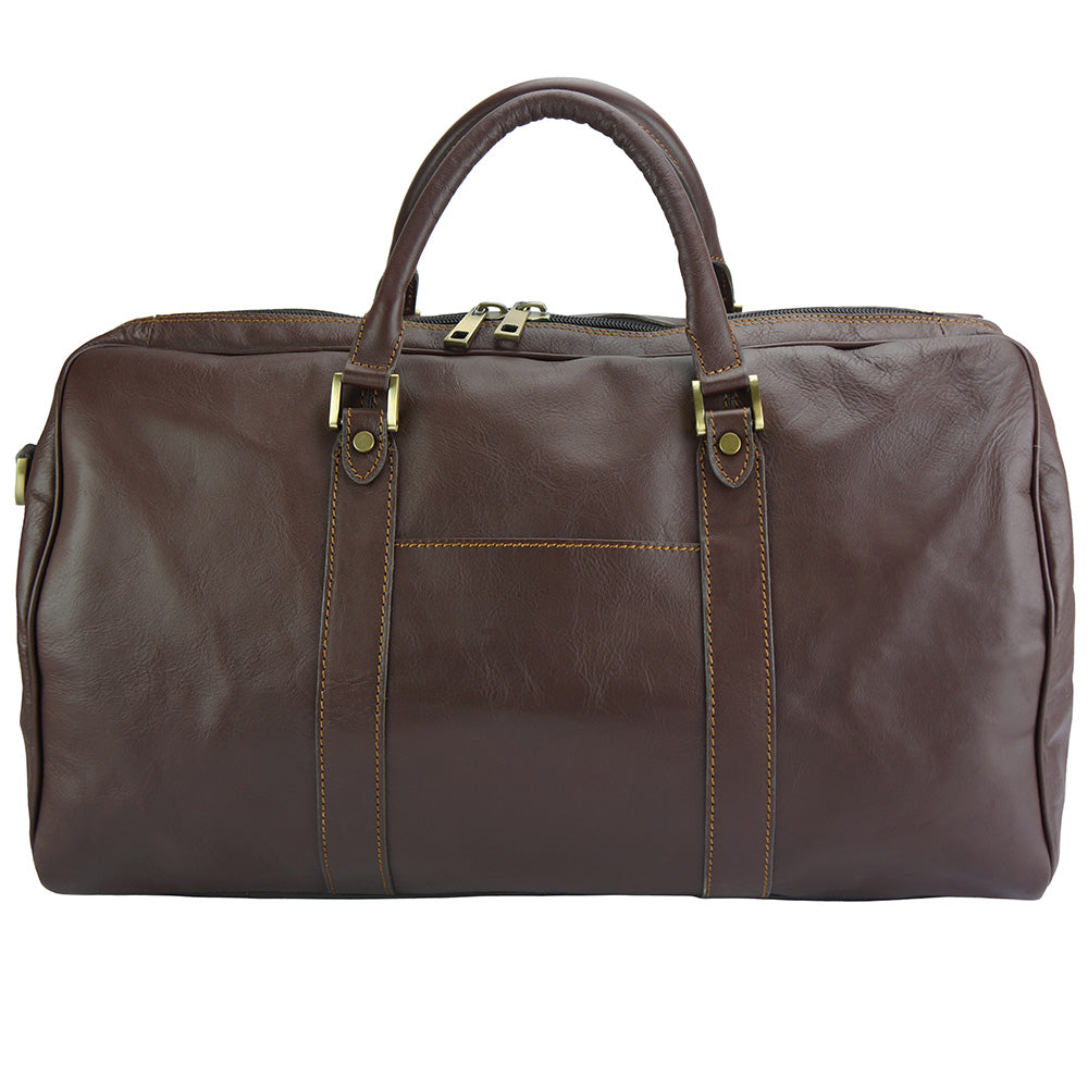Gosto Italian Leather Travel Bag