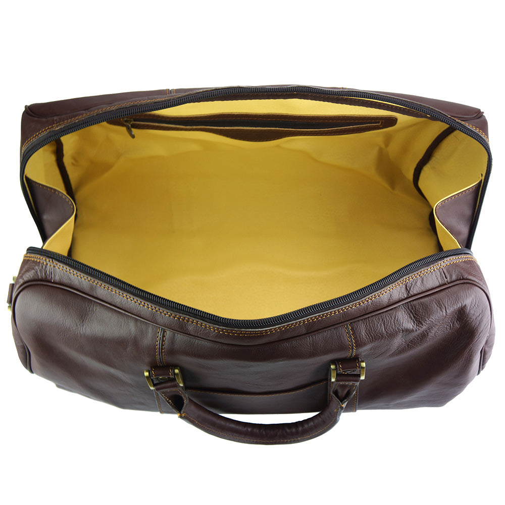 Gosto Italian Leather Travel Bag