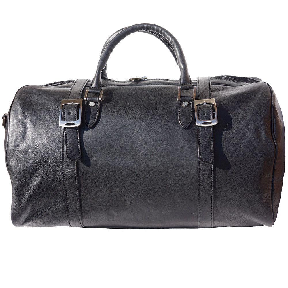Fortunato Italian Leather Travel Bag - Handmade in Florence