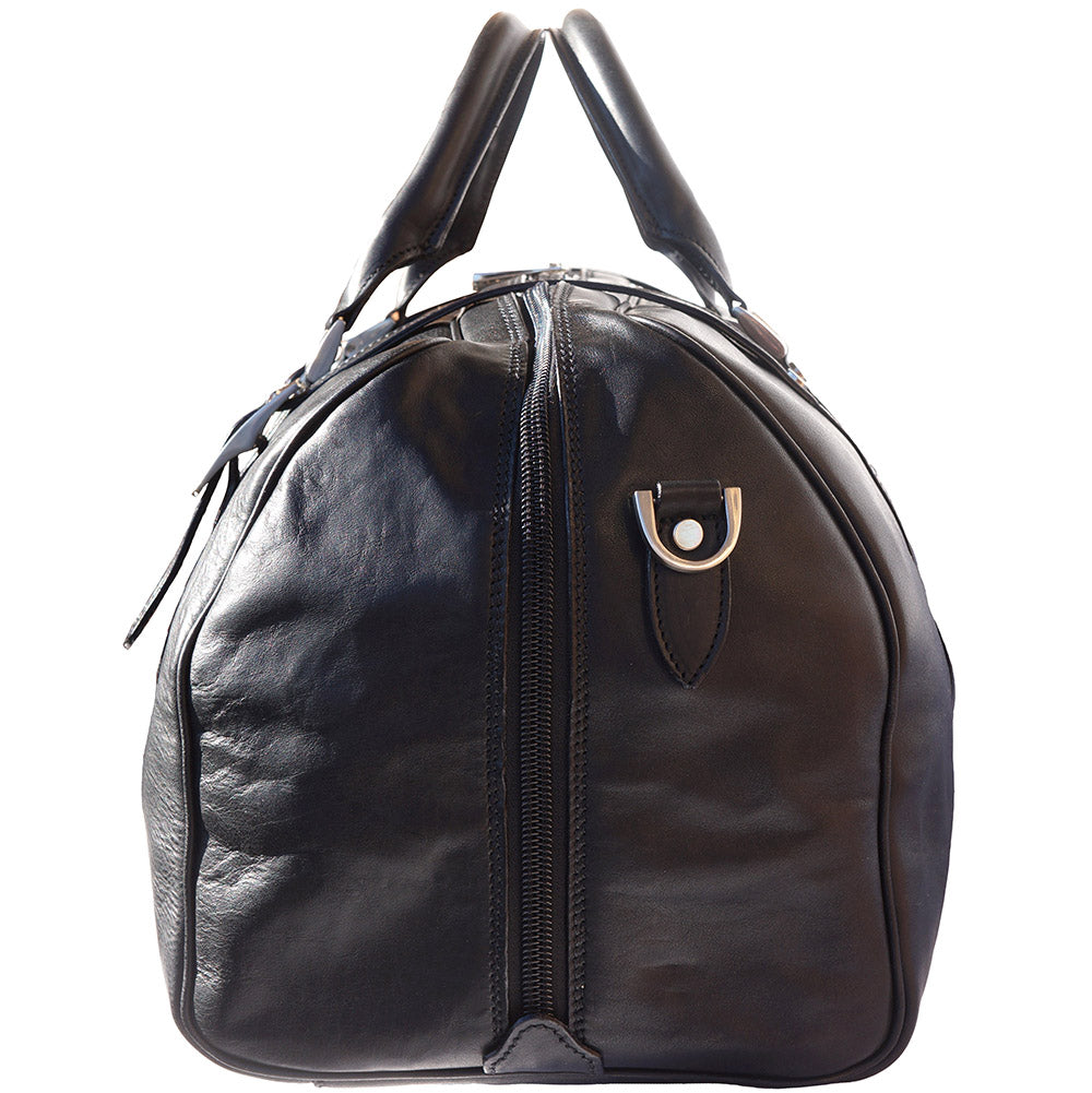 Fortunato Italian Leather Travel Bag - Handmade in Florence