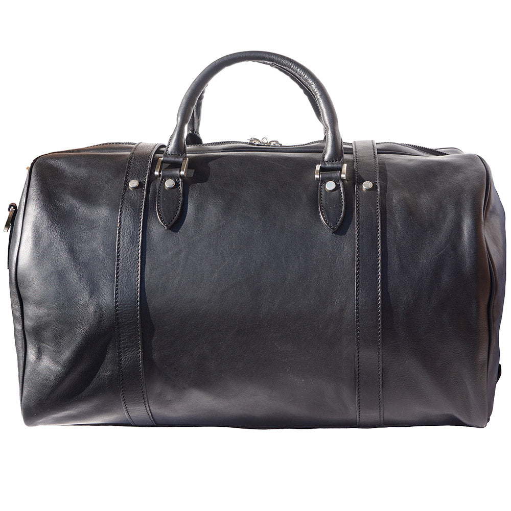 Fortunato Italian Leather Travel Bag - Handmade in Florence