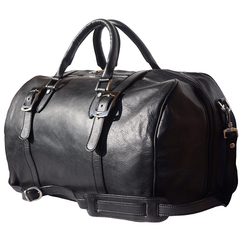 Fortunato Italian Leather Travel Bag - Handmade in Florence