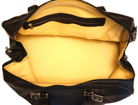 Fortunato Italian Leather Travel Bag - Handmade in Florence