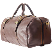 Fortunato Italian Leather Travel Bag - Handmade in Florence