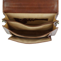 Sergio leather Mini briefcase-4