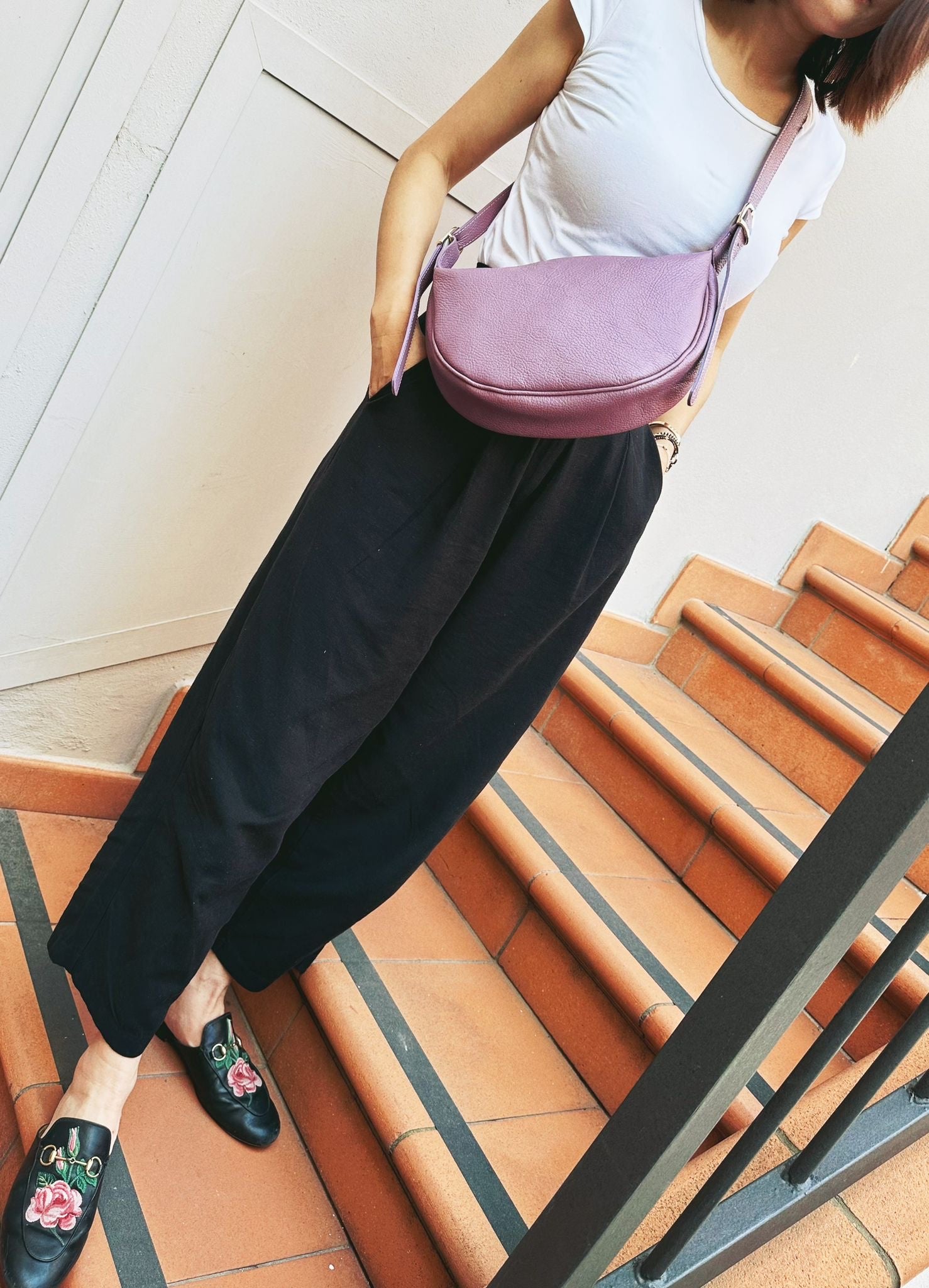 Emmaline Small Hobo leather bag-1