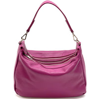 Assunta Leather Shoulder Bag - Leather Italiano