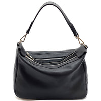 Assunta Leather Shoulder Bag - Leather Italiano