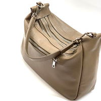 Assunta Leather Shoulder Bag - Leather Italiano