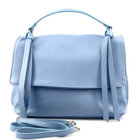 Freestyle Women’s Italian Leather Shoulder Bag – Spacious Convertible Crossbody
