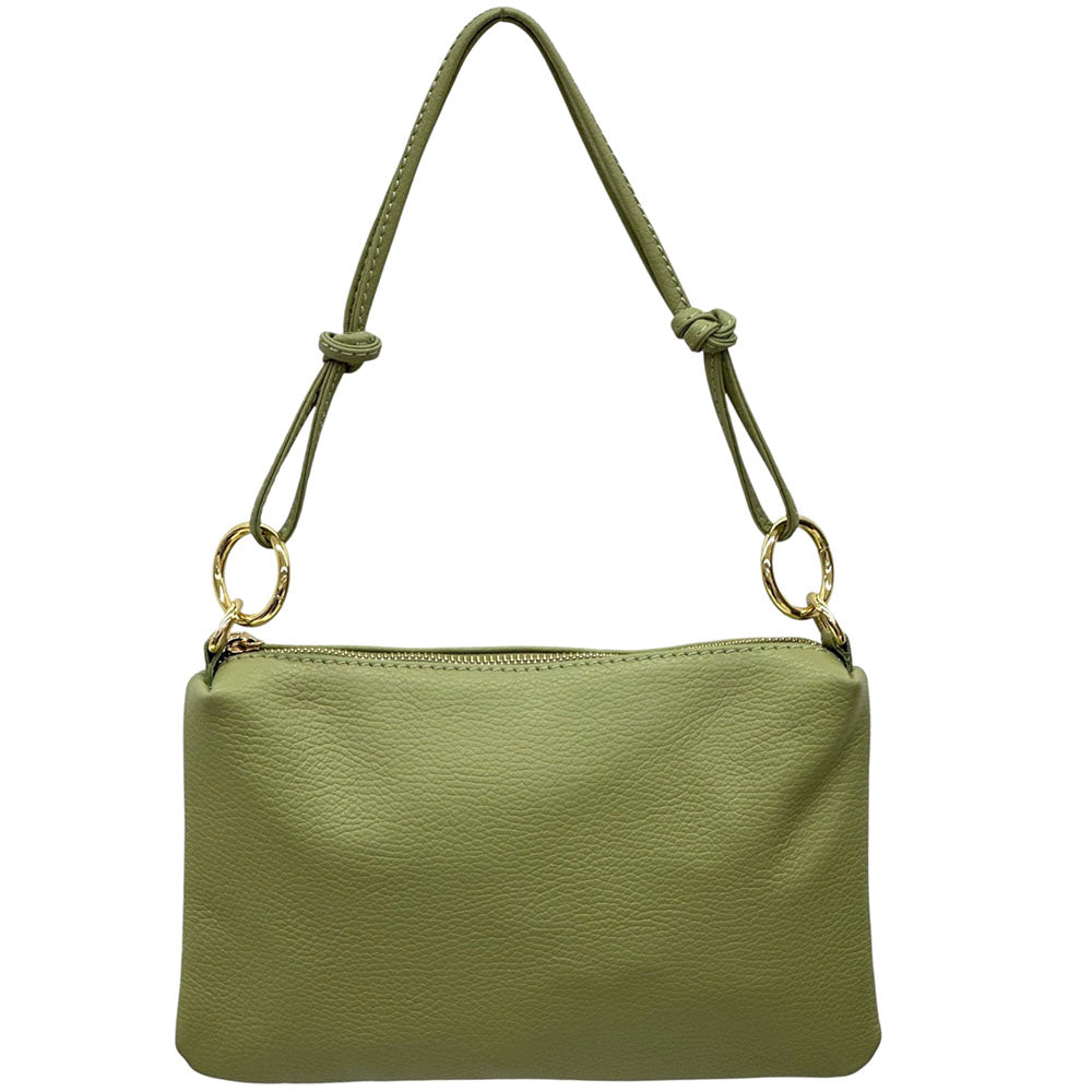 Neriva Soft Cow Leather Mini Shoulder and Crossbody Bag