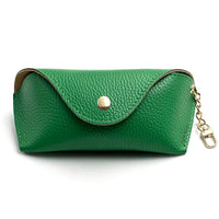 Lisetta Clip-On Italian Leather Glasses Case