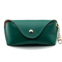 Lisetta Clip-On Italian Leather Glasses Case