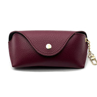 Lisetta Clip-On Italian Leather Glasses Case