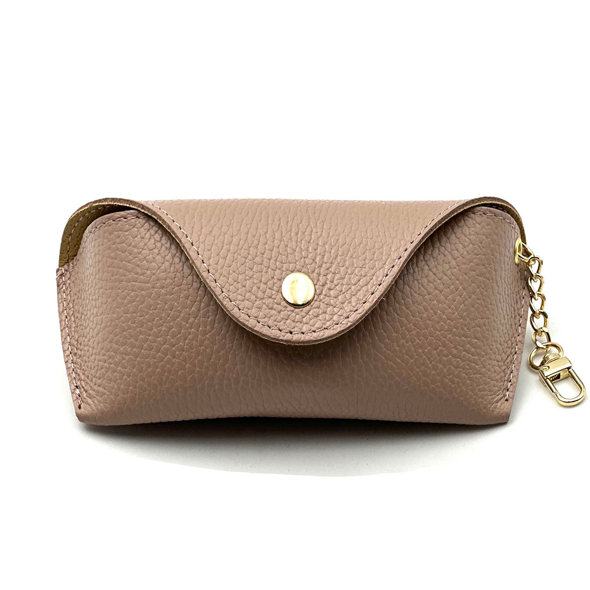 Lisetta Clip-On Italian Leather Glasses Case
