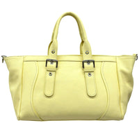 Adelvira Large Italian Cow Leather Tote Bag - Leather Italiano