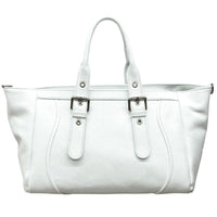 Adelvira Large Italian Cow Leather Tote Bag - Leather Italiano
